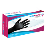 CARE GLOVES γάντια νιτριλίου μαύρα X-LARGE 100ΤΜΧ