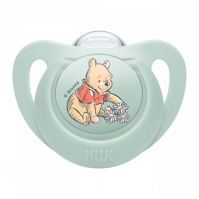 NUK Star Disney Winnie The Pooh Σιλικόνης 6-18m