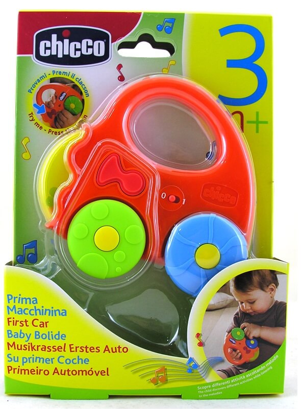 CHICCO Μουσικό Παιχνίδι – Το πρώτο αυτοκινητάκι 3+