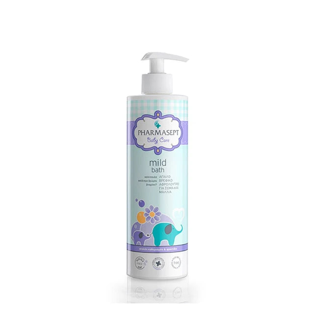 PHARMASEPT Baby Mild Bath Φυσικό Βρεφικό Αφρόλουτρο 500ml