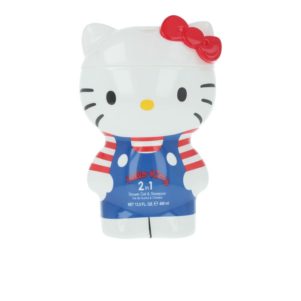 HELLO KITTY Τζελ & Σαμπουάν Μπάνιου Αφρόλουτρο & Σαμπουάν, 400ml
