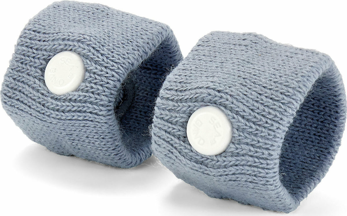 Sea Band Περικάρπιο Ενηλίκων Γκρι Κατά της Ναυτίας 2τμχ