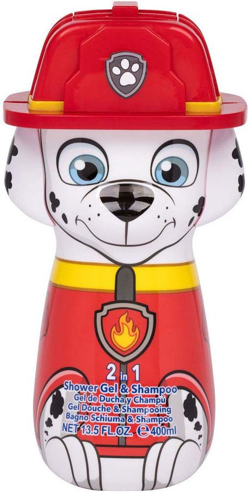 SHINE AND BEAUTY Paw Patrol Marshall Shampoo & Shower Gel 2 in 1 (2D) Παιδικό Σαμπουάν & Αφρόλουτρο, 400ml
