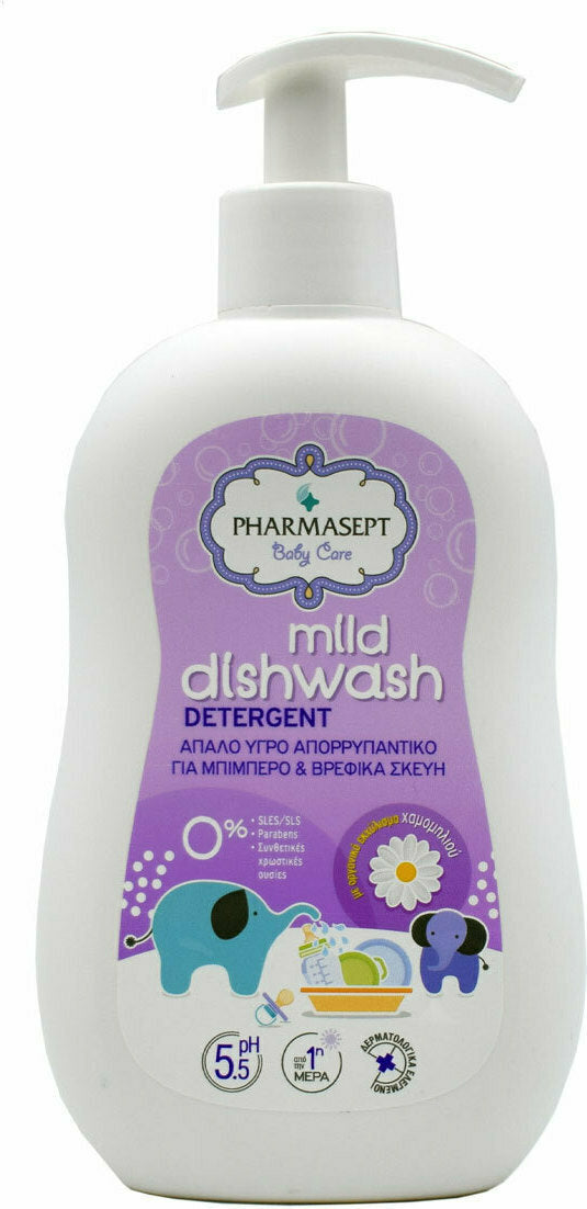 PHARMASEPT Baby Care Mild Dishwash Απορρυπαντικό 400ml