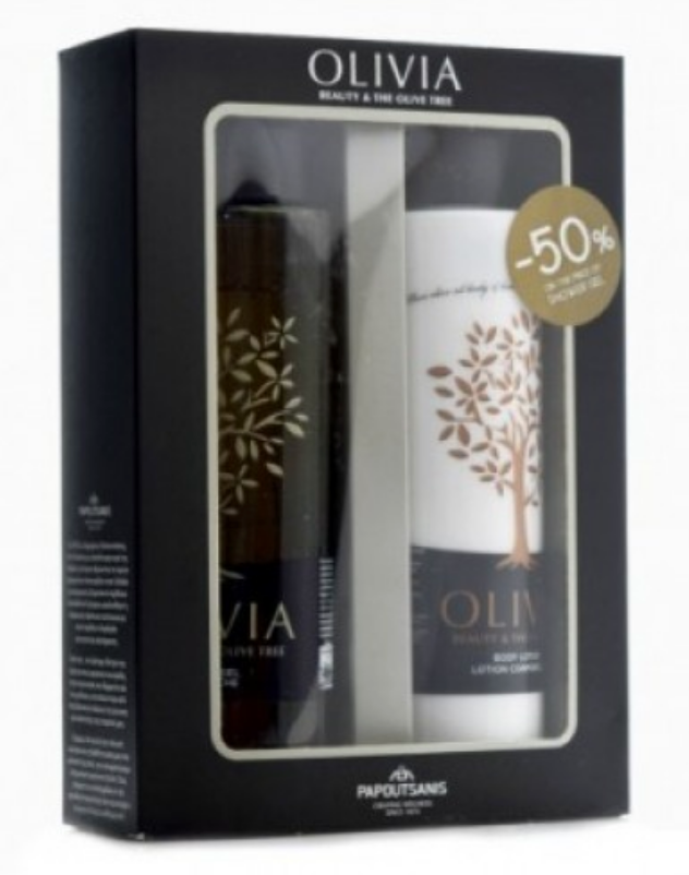PAPOUTSANIS Olivia Promo Σετ δώρου Σαμπουάν για ξηρά μαλλιά 300ml & Conditioner 300ml