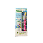 GUM Promo Toothpaste Junior Παιδική Οδοντόκρεμα 6Υ+ 2x50ml & Δώρο Toothbrush Junior Παιδική Οδοντόβουρτσα 6Y+