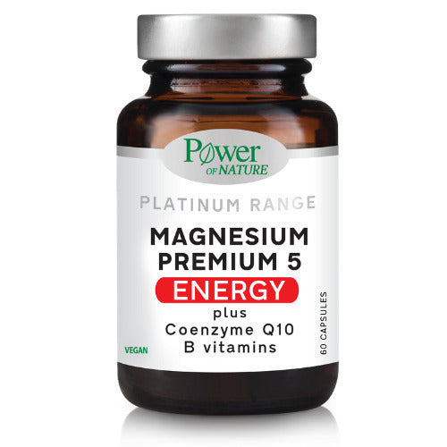 POWER HEALTH Platinum Magnesium Premium 5 Energy 60 κάψουλες