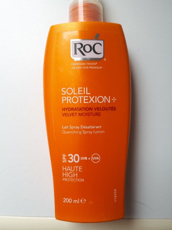 ROC Soleil-Protect Moisturizing Lotion Αντιηλιακή Λοσιόν για το Σώμα SPF30 σε Spray 200ml