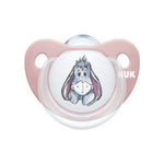 NUK Trendline Winnie πιπίλα σιλικόνης με θήκη 6-18m, 1 τμχ