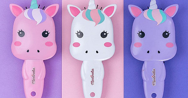 MARTINELIA Sweet Unicorn Hair Brush Βούρτσα Μαλλιών Μονόκερος