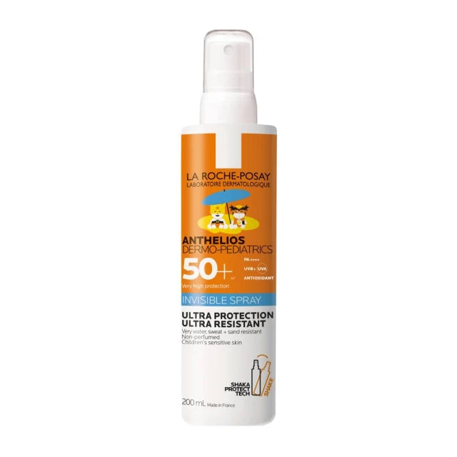 LA ROCHE POSAY Anthelios Dermo Pediatrics Invisible Spray SPF50+ Παιδικό Αντιηλιακό Σπρέι, 200ml