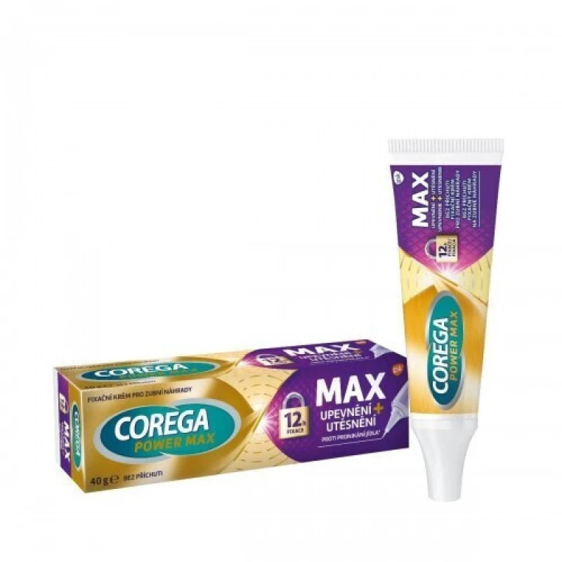 COREGA Max Seal Στερεωτική Κρέμα για Τεχνητές Οδοντοστοιχίες, 40g
