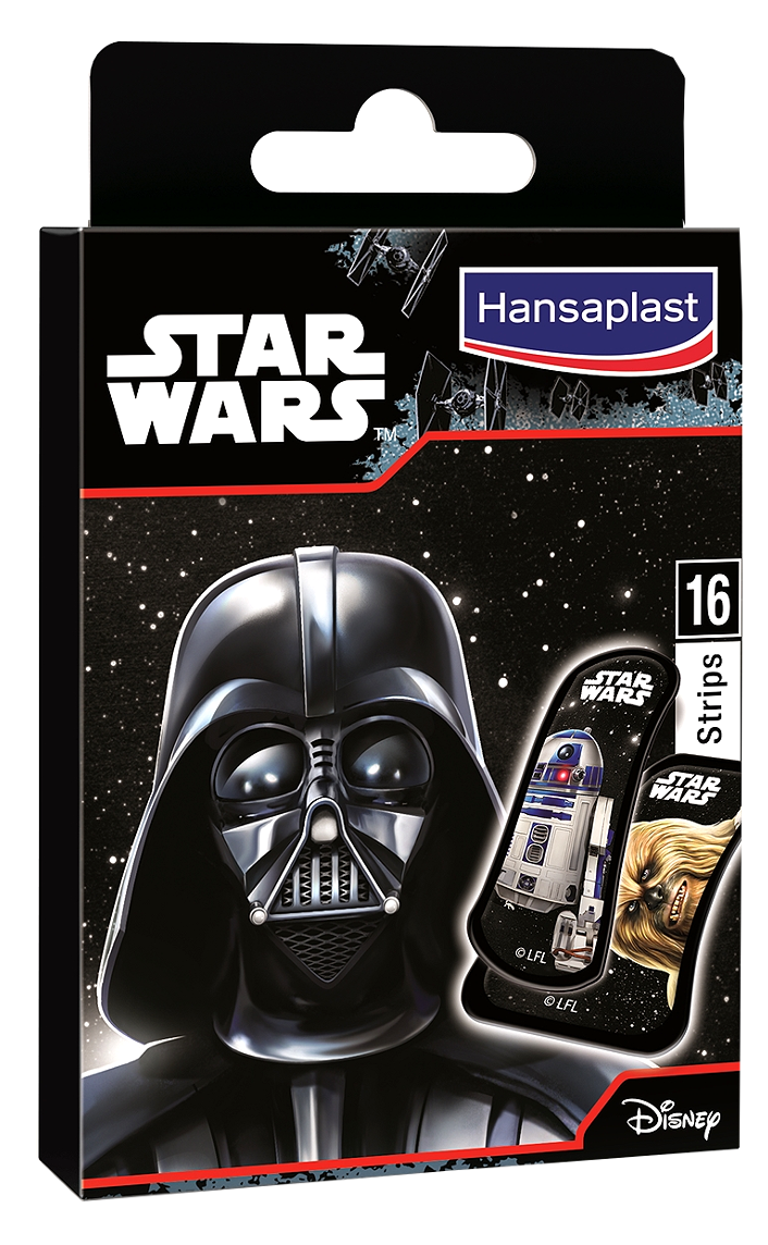 HANSAPLAST Star Wars Παιδικά Επιθέματα Αυτοκόλλητα (16τμχ)
