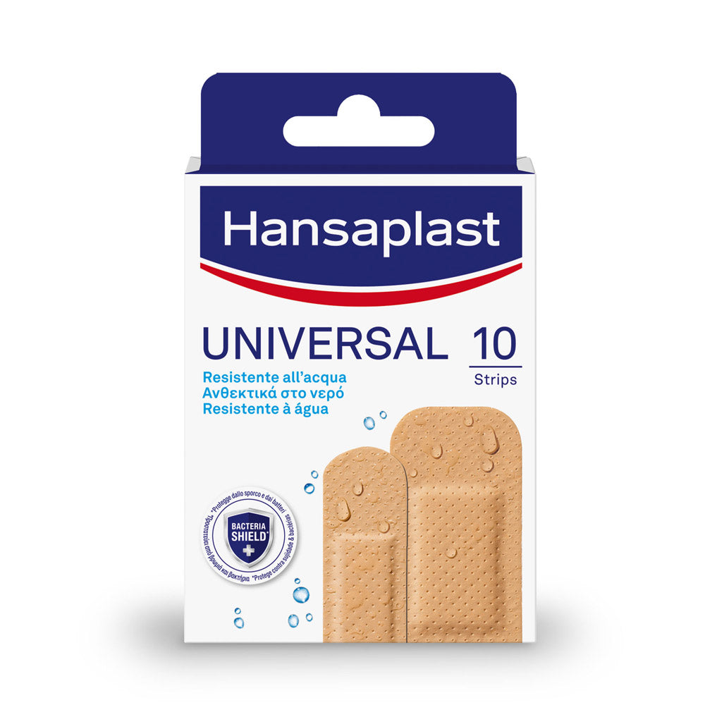 HANSAPLAST Universal Bacteria Shield Αδιάβροχα Αυτοκόλλητα Επιθέματα 10τμχ