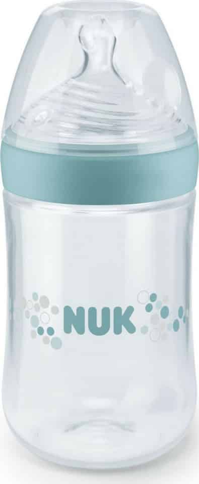 NUK Nature Sense P.P. πλαστικόΜπιμπερό Θηλή Σιλικόνης 260ml