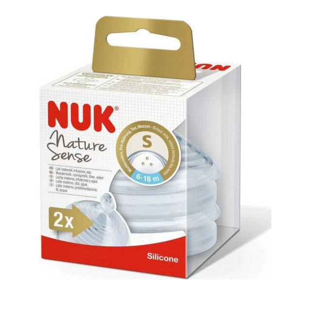 NUK Nature Sense Θηλή Σιλικόνης