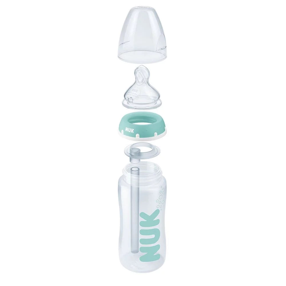 NUK Anti-colic Professional Μπιμπερό Πλαστικο Κατά των Κολικών 0-6m 300 ml με Δείκτη Ελέγχου Θερμοκρασίας, 1τμχ