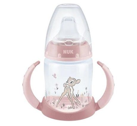 NUK Εκπαιδευτικό Μπιμπερό με Λαβές Classics First Choice 6m+ Bambi 150ml