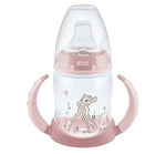 NUK Εκπαιδευτικό Μπιμπερό με Λαβές Classics First Choice 6m+ Bambi 150ml