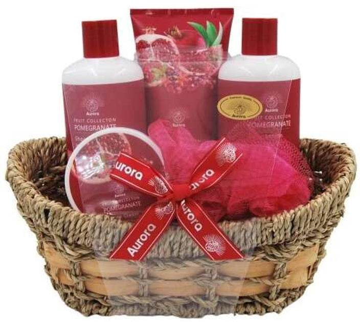 SHINE AND BEAUTY aurora καλάθι περιποίησης με άρωμα ρόδι