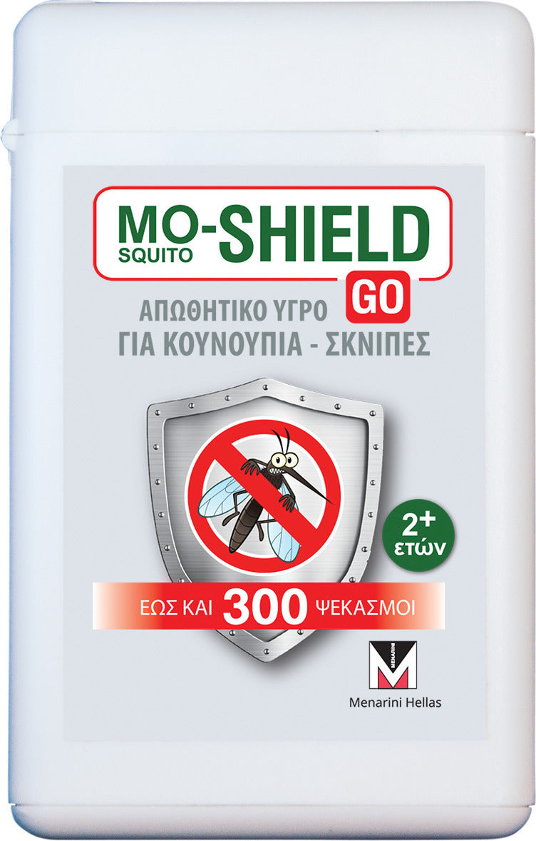 MENARINI Mo-Shield Go 2y+ 17ml (Απωθητικό Υγρό για Κουνούπια & Σκνίπες για 2Ετών+)
