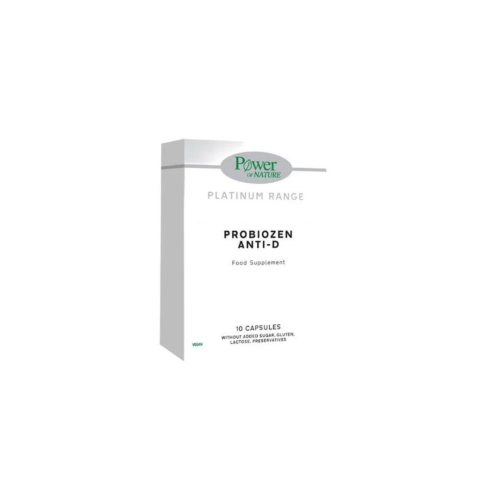 POWER HEALTHPlatinum Range Probiozen Anti-D Προβιοτικά 10 κάψουλες