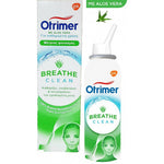OTRIMER Breathe Clean με Aloe Vera Ρινικό Αποσυμφορητικό – Μέτριος Ψεκασμός για Ενήλικες & Παιδιά άνω των 6 Ετών, 100ml