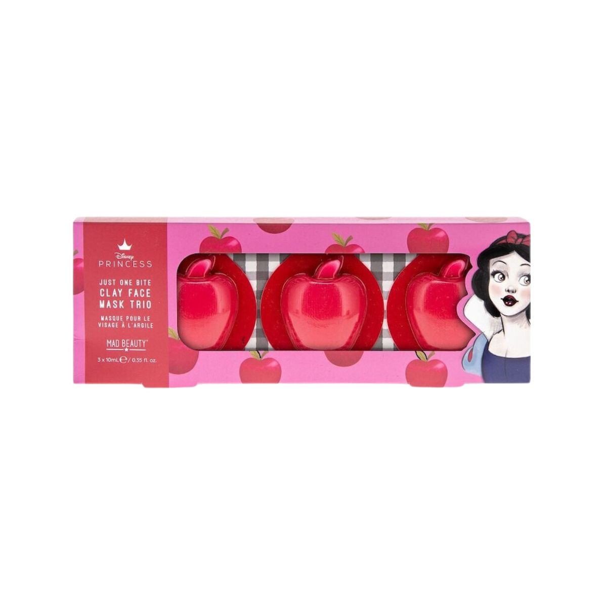 MAD BEAUTY Snow White Clay Mask Trio/3x10ml