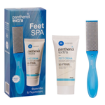 MEDISEI Parthenol Extra Feet Spa με Απολεπιστική & Aναπλαστική Kρέμα Ποδιών, 60ml & Δώρο Ράσπα Ποδιών, 1τεμ, 1σετ