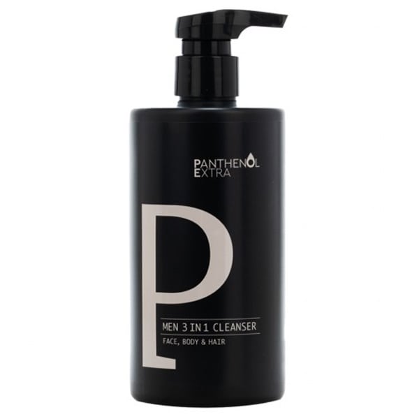 Panthenol Extra Men 3in1 Cleanser Ανδρικό Καθαριστικό για Πρόσωπο, Σώμα & Μαλλιά, 500ml