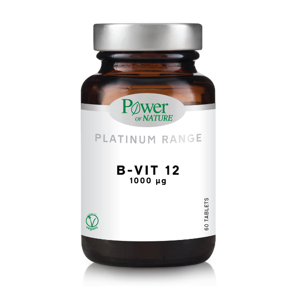 POWER HEALTHPlatinum Range B-Vit12 1000μg, 60tabs