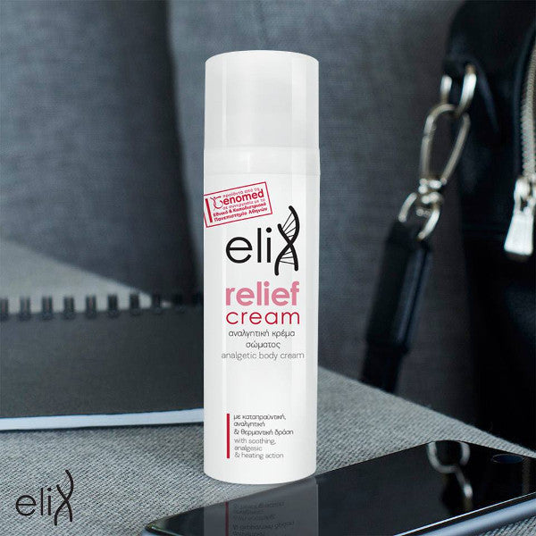 ELIX Body Care Relief Cream 75ml (Κρέμα σώματος για την άμεση αντιμετώπιση μυϊκών ενοχλήσεων)