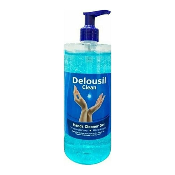 DELOUSIL Hand Clean Gel Αντισηπτικό Χεριών 1000ml