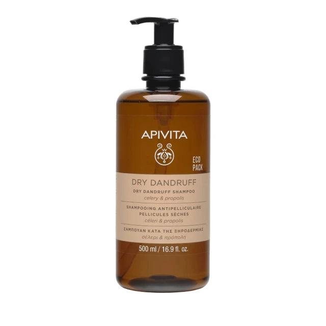 APIVITA Celery & Propolis Dry Dandruff Σαμπουάν Κατά της Ξηροδερμίας 500ml