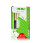 VICAN Herb Cigarette Holder Gold + 12 Φίλτρα + Θήκη