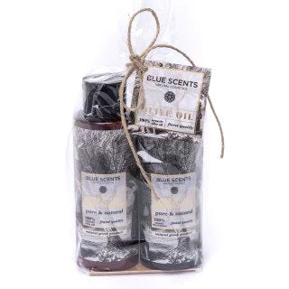 ΜΠΛΕ ΑΡΩΜΑΤΑ Μίνι Σετ Δώρου TRAVEL SIZE Ελαιόλαδο Γαλάκτωμα Σώματος,100ml & Αφρόλουτρο,100ml