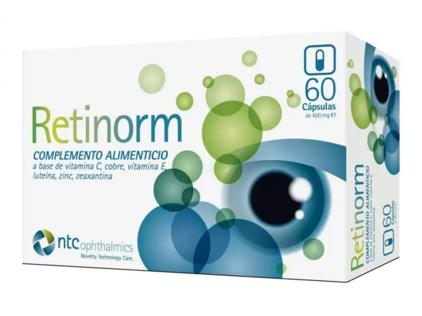 RAFARM Retinorm Συμπλήρωμα Διατροφής Για Την Υγεία Των Ματιών, 60 Κάψουλες