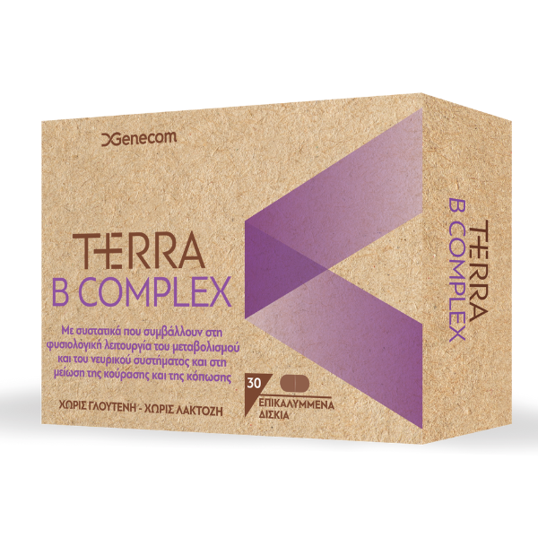 GENECOM Terra B-Complex, 30 tabs