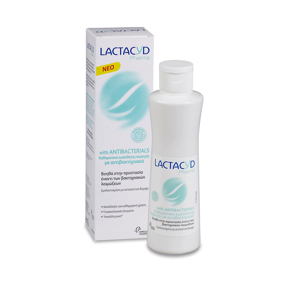 LACTACYD with Antibacterials / με Αντιβακτηριακές Ιδιότητες, 250ml