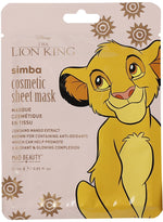 MAD BEAUTY Lion King Cosmetic Sheet Mask Ενυδατική Μάσκα Προσώπου σε Φύλλο
