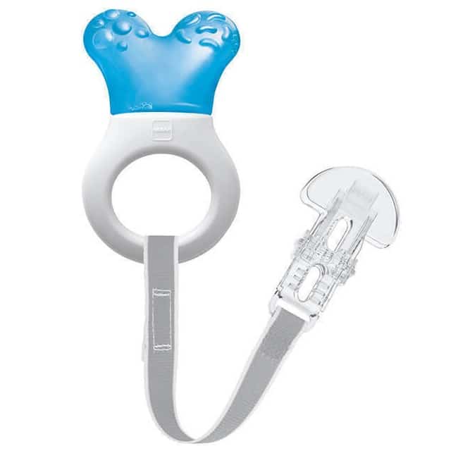 MAM Mini Cooler & Clip 2m+ Πολυκρίκος Οδοντοφυΐας με Νερό & Κορδέλα Στήριξης