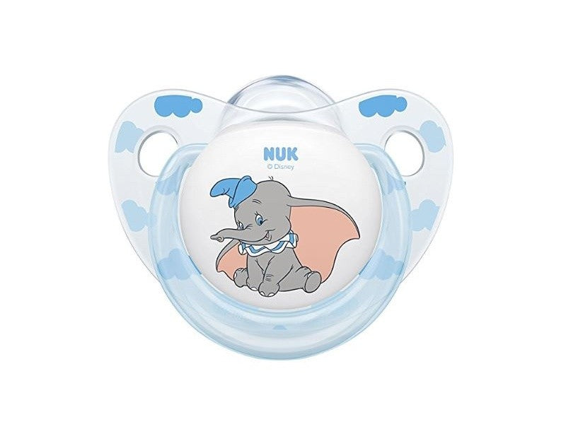 NUK Disney Bambi ορθοδοντικη πιπίλα σιλικόνης με θήκη 0-6 m , 1 τμχ