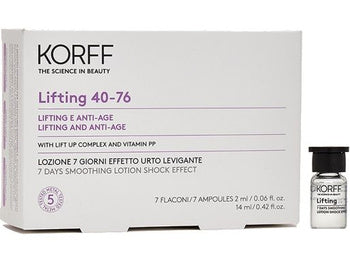 KORFF Lifting 40-76 Smoothing Lotion Shock Effect 7X2ml