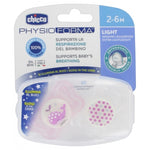 CHICCO Πιπίλα Physio Light 2-6Για Τη Νύχτα 2 Τεμάχια