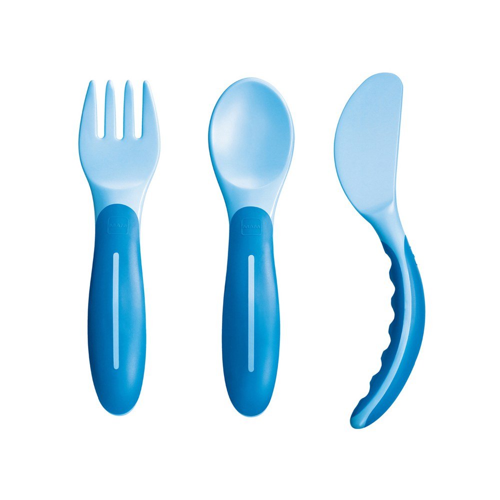 MAM Baby’s Cutlery – Απόλυτα Λειτουργικά Βρεφικά Μαχαιροπίρουνα Από 6+ Μηνών