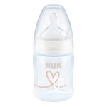 NUKFirst Choice πλαστικό με θηλή Σιλικόνης 0-6m 120ml