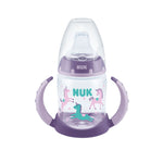 NUK First Choice Εκπαιδευτικό Μπιμπερό με Λαβές για 6-18m+ με Ρύγχος Σιλικόνης και δεικτη θερμοκρασίας 150ml