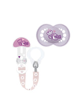 ΜAM πιπίλα σιλικόνης original κλιπ+πιπίλα 6-16 m