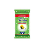 MEGA Wet Hankies Μαντηλάκια αντιβακτηριδιακά με αιθυλική αλκοόλη με άρωμα λεμόνι 15τμχ