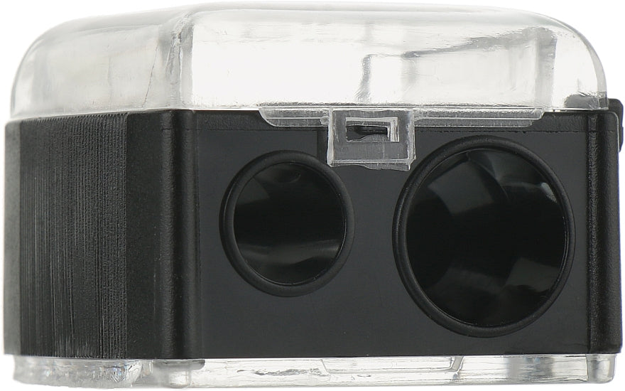 Ξύστρα Διπλή Μαύρη